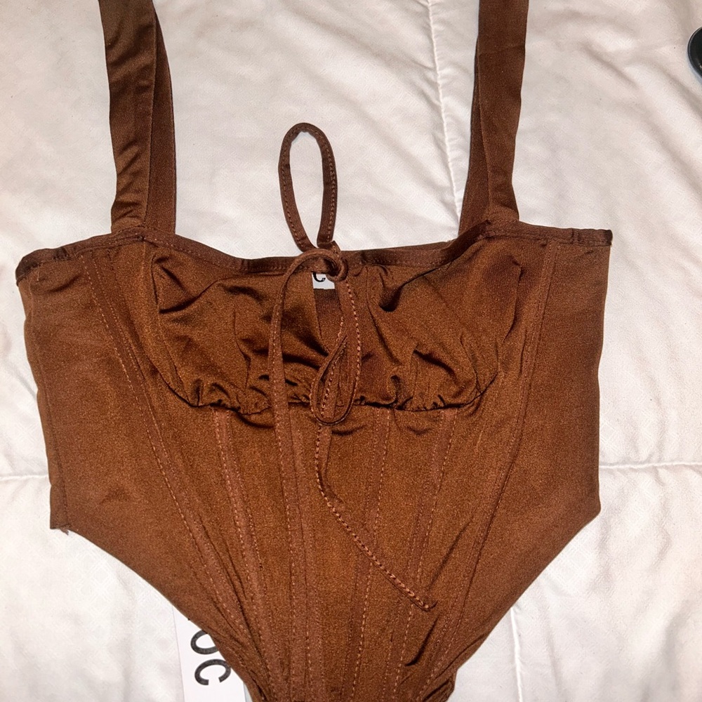 Brown Women's Top